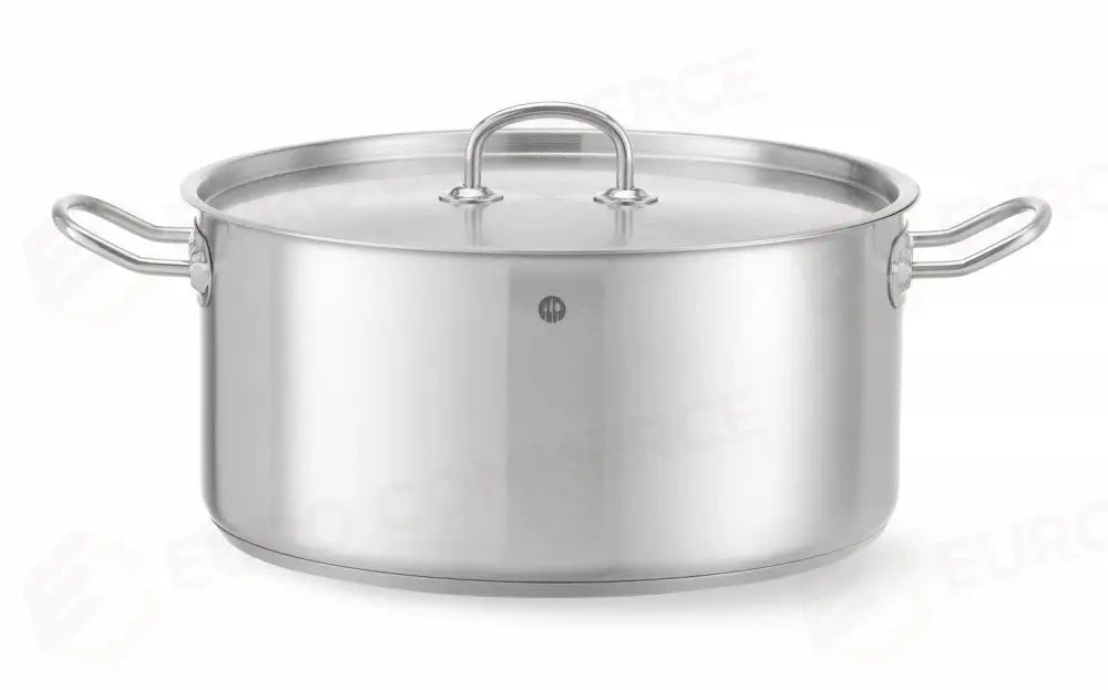 TEGAME CON COPERCHIO PER CARNE KITCHEN LINE 12L Ø320X(H)150MM - HENDI