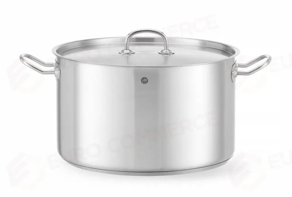 TEGAME CON COPERCHIO PER CARNE KITCHEN LINE 15L Ø320X(H)190MM - HENDI