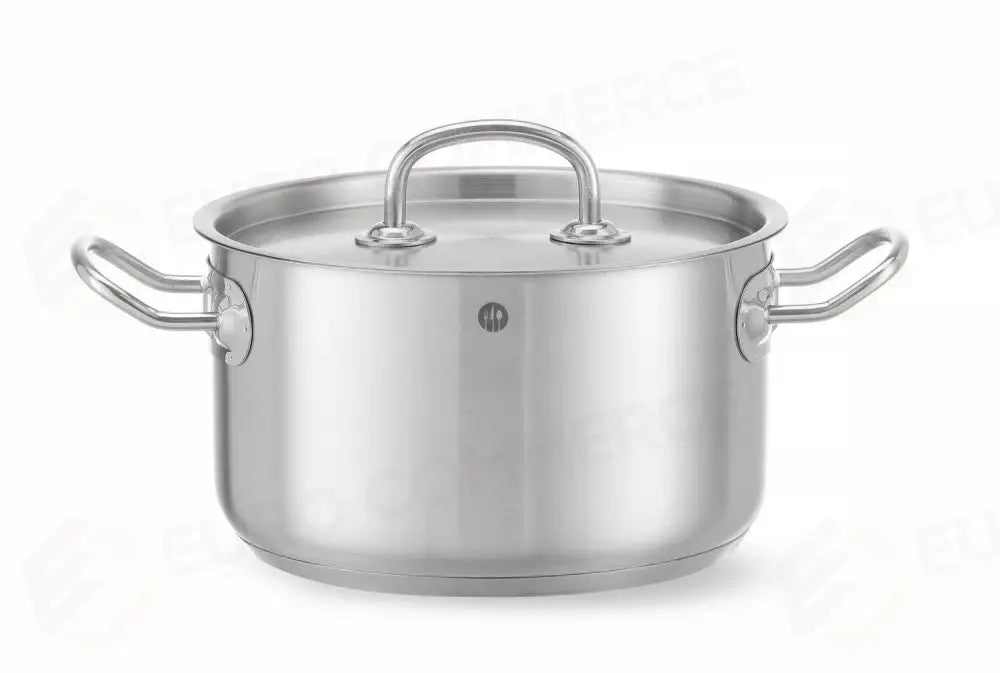 TEGAME CON COPERCHIO PER CARNE KITCHEN LINE 3,5L Ø200X(H)115MM - HENDI