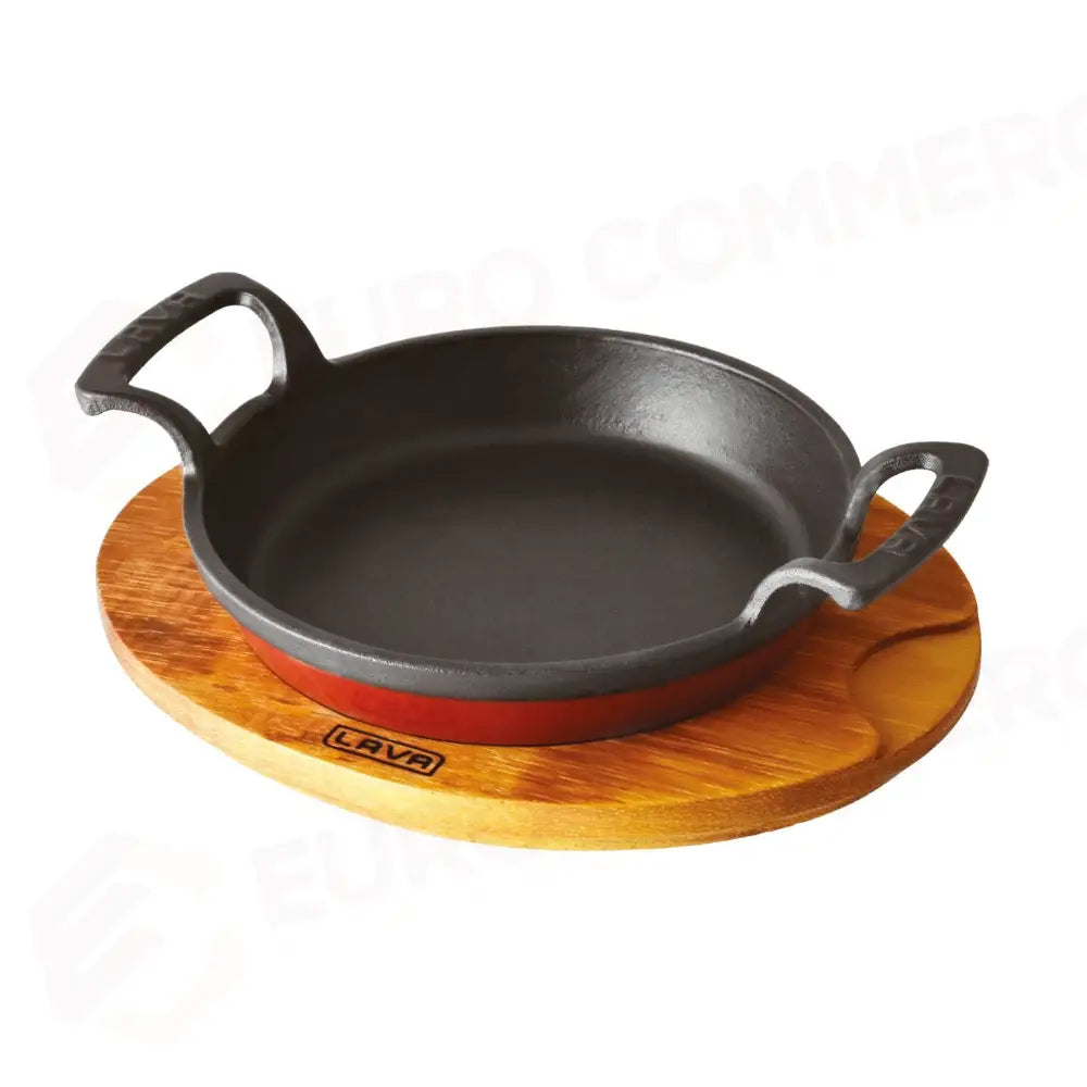 TEGAME CON SUPPORTO - GHISA SMALTATA - PADERNO
