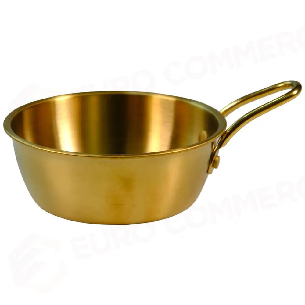 TEGAME TONDO 1 MANICO SERVIRE 12.5 CM ORO SERVY SSBL-02G MEDRI - 13650158 - MEDRI