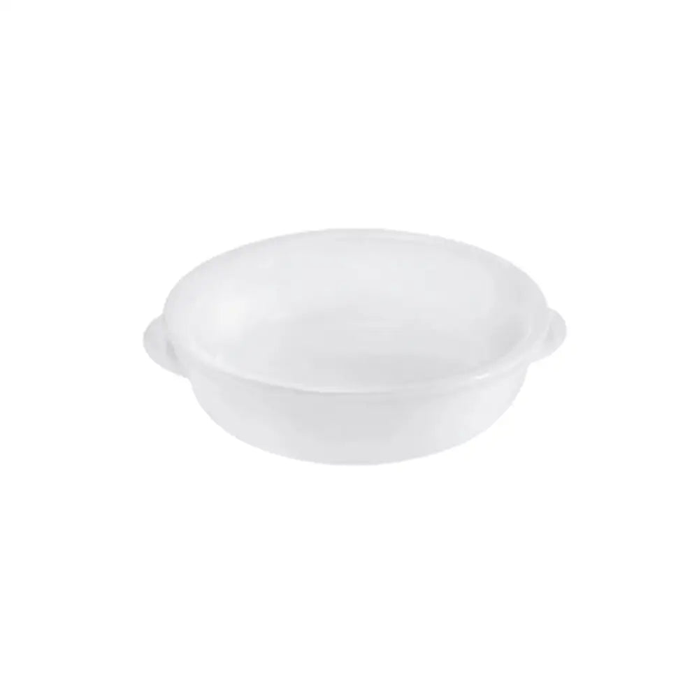 TEGAMINO STONE BIANCO C/M. CM. 18X5 - FF.023 - ROYALE - PIROFILE E COTTURA