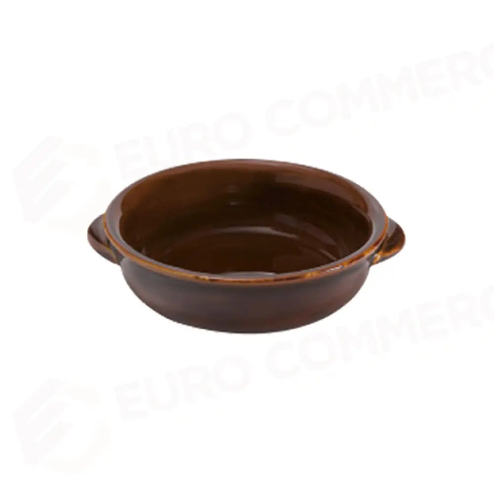 TEGAMINO STONE MARRONE C/M. CM. 18X5 - FF.024 - ROYALE - PIROFILE E COTTURA