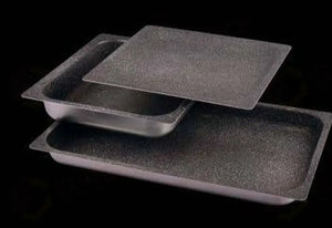 TEGLIA GASTRONORM ALLUMINIO LEGA 3003 ANTIADERENTE SILVERSTONE 1/2GN H20MM - TAS12020 - KAREL - Attrezzatura