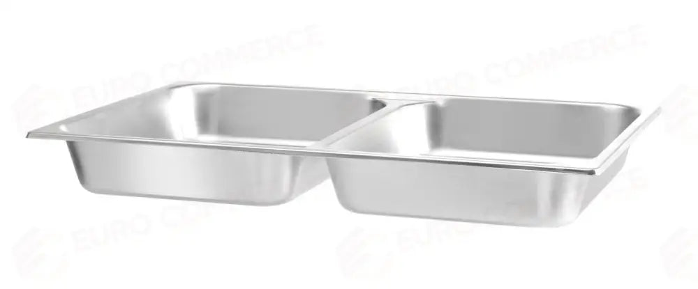 TEGLIA GN1 / 1 CON 2 SCOMPARTI 7,5L 530X325X(H)65MM - HENDI