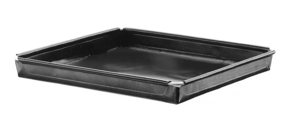 TEGLIA PER FORNO AD ALTA VELOCITÀ ANTIADERENTE RINFORZATO. NERO 290X290X(H)20MM QUADRATO - HENDI