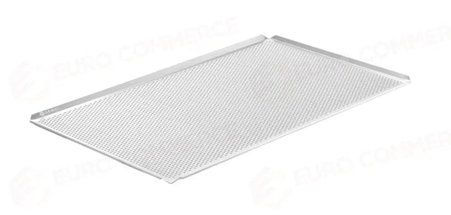 TEGLIA, PERFORATA, 4 BORDI, HENDI, GN 1/1, ARGENTO, 530X325X(H)10MM, RETTANGOLARE - 808306
