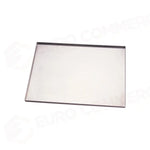 TEGLIA PIANA PIENA IN LAMIERA ALLUMINATA CON TEFLON 600 X 400 X H 20 MM - SPESSORE 8/10 - JS06040D20P00V - PAVONI
