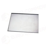TEGLIA PIANA PIENA IN LAMIERA ALLUMINATA CON TEFLON 600 X 400 X H 20 MM - SPESSORE 8/10 - JS06040D20P00V - PAVONI