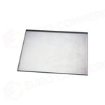 TEGLIA PIANA PIENA IN LAMIERA ALLUMINATA CON TEFLON 600 X 400 X H 30 MM - SPESSORE 8/10 - JS06040D30P00V - PAVONI
