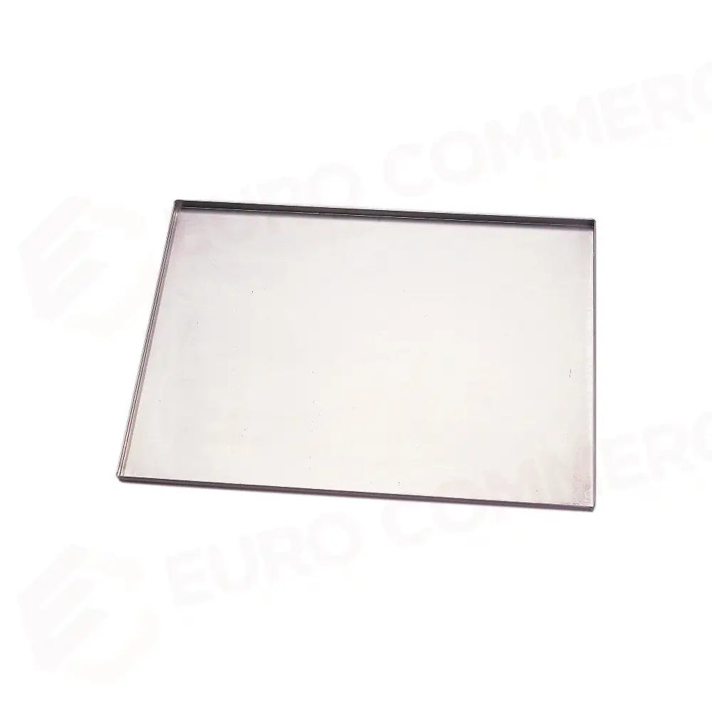 TEGLIA PIANA PIENA IN LAMIERA ALLUMINATA CON TEFLON 600 X 400 X H 30 MM - SPESSORE 8/10 - JS06040D30P00V - PAVONI
