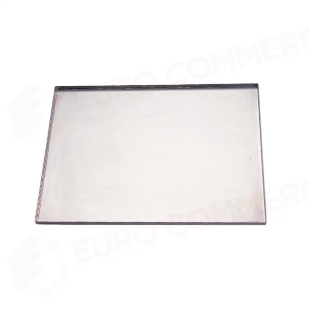 TEGLIA PIANA PIENA IN LAMIERA ALLUMINATA CON TEFLON 600 X 400 X H 30 MM - SPESSORE 8/10 - JS06040D30P00V - PAVONI