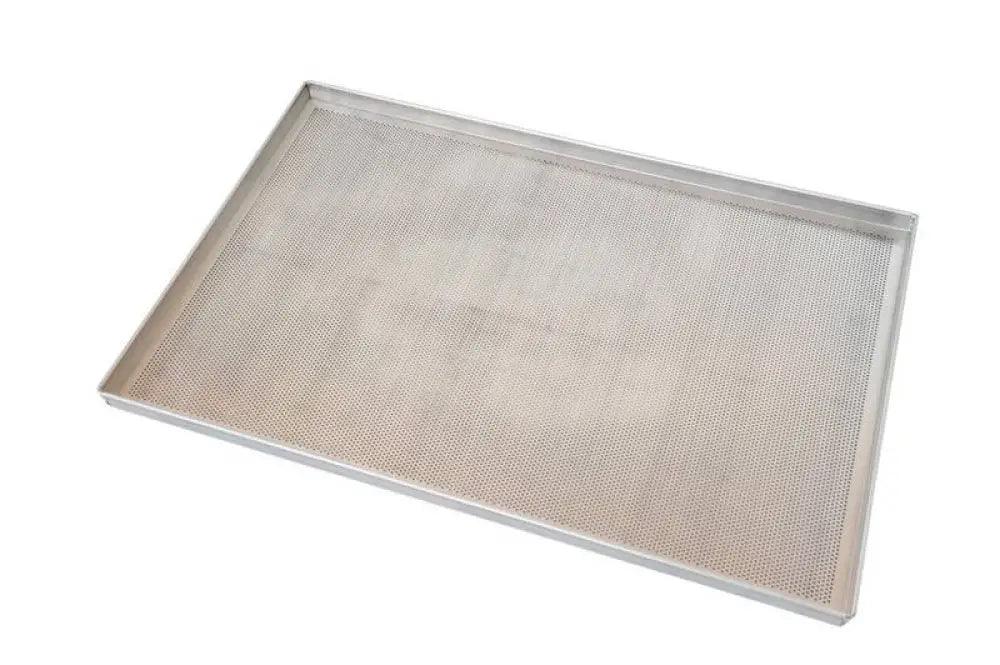 TEGLIA RETTANGOLARE MICROFORATA IN ALLUMINIO 65X45CM - TALF6545 - KAREL - Attrezzatura