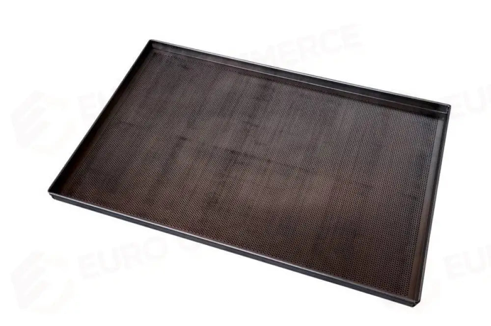 TEGLIA RETTANGOLARE MICROFORATA TEFLONATA IN ALLUMINIO 60X40CM - TALF6040T - KAREL - Attrezzatura