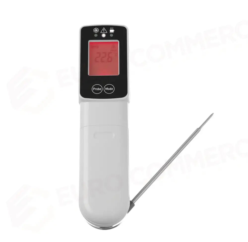 TERMOMETRO A INFRAROSSI CON SONDA 39X53X(H)158MM - HENDI