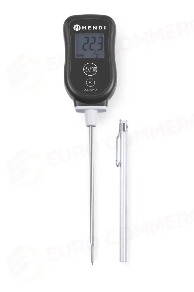 TERMOMETRO CON SONDA A RISPOSTA RAPIDA 204X42X(H)20MM - HENDI