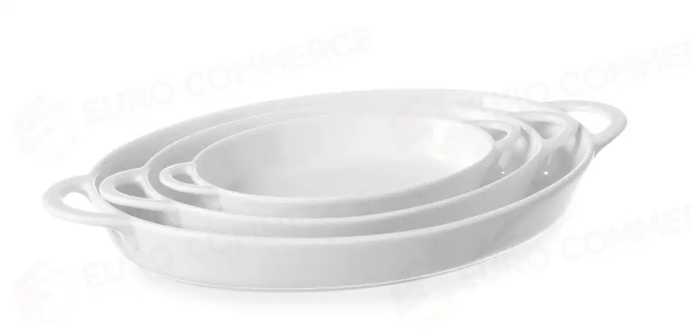 TERRINA OVALE DA FORNO HENDI 0,35L 262X140X(H)33MM - 784013