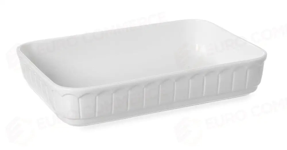 TERRINA RETTANGOLARE RUSTICA 4,8L 380X260X(H)70MM - HENDI