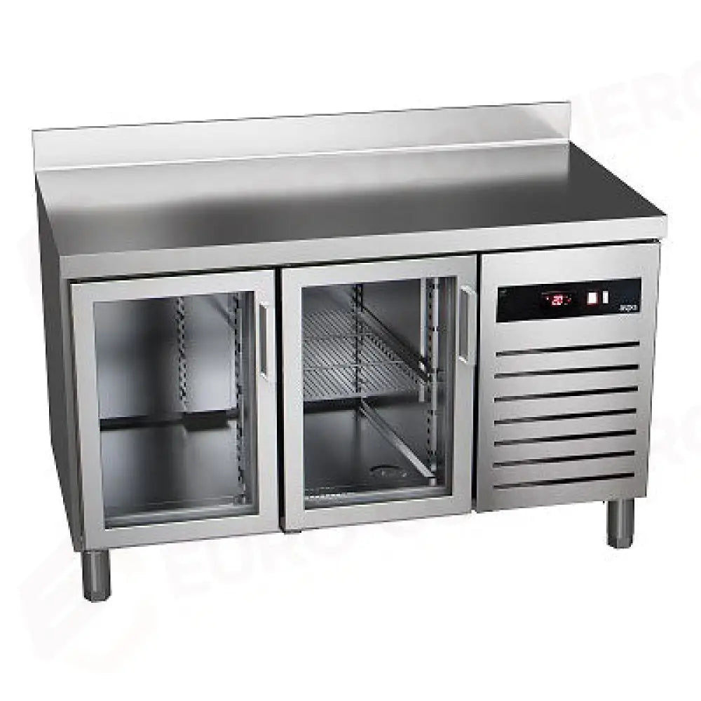 TGP 135 PC HC-TAVOLO REFRIGERATO POSITIVO GN 1/1 CON PORTE IN VETRO. - ASPES PROFESSIONAL - TAVOLI REFRIGERATI