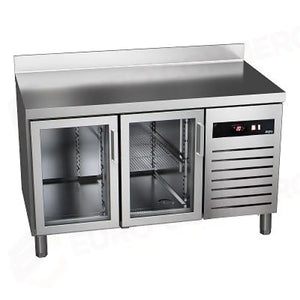 TGP 135 PC HC-TAVOLO REFRIGERATO POSITIVO GN 1/1 CON PORTE IN VETRO. - ASPES PROFESSIONAL - TAVOLI REFRIGERATI