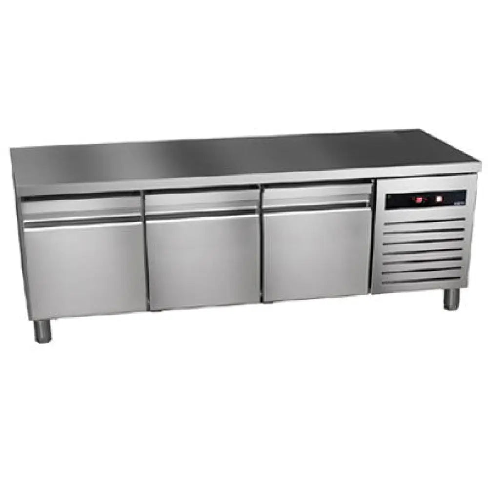 TGPB 180 HC-TAVOLO REFRIGERATO POSITIVO GN BASSI ALTEZZA 584 MM A CASSETTI - ASPES PROFESSIONAL - TAVOLI REFRIGERATI