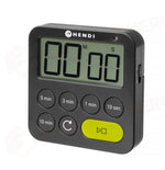TIMER HENDI NERO 82X20X(H)88MM - 582039