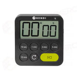 TIMER HENDI NERO 82X20X(H)88MM - 582039