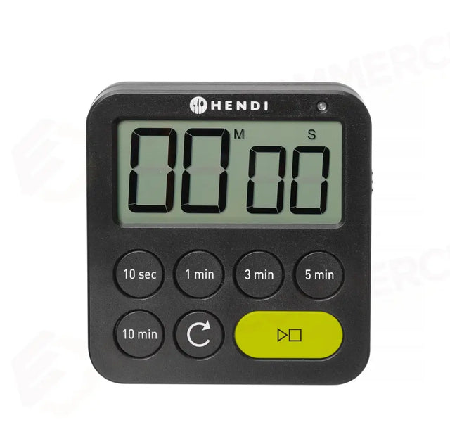 TIMER, HENDI, NERO, 82X20X(H)88MM - 582039