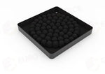 TOP IN SILICONE RAVEN LAGHI E CARIDI - Ø MM 180X22 H VOL. ~ 380 ML - DIM STAMPO MM - TOP24S - PAVONI ITALIA