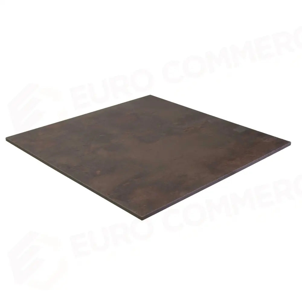 TOP TAVOLO HPL CORTEN QUADRO CM79X79X1 - 6464120000 - VACCHETTI