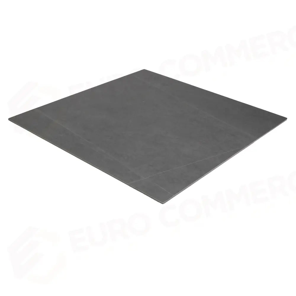 TOP TAVOLO PIETRA SINTERIZZATA GRIGIO OPACO QUADRO CM80X80X0,6 - 6470500000 - VACCHETTI