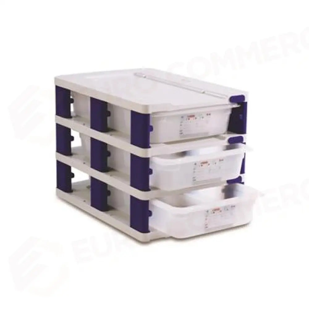 TORRE TRE CONTENITORI 1/1 53X32.5 CM POLIPROPILENE 00227 ARAVEN - 12480019 - MEDRI