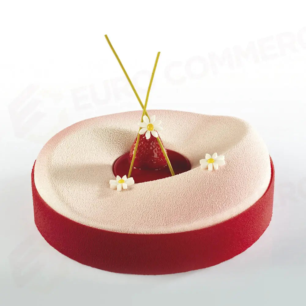 TORTIERA IN SILICONE SINGOLA PAVOCAKE Ø 180 X H 60 MM - KE003S - PAVONI ITALIA