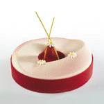 TORTIERA IN SILICONE SINGOLA PAVOCAKE Ø 180 X H 60 MM - KE003S - PAVONI ITALIA