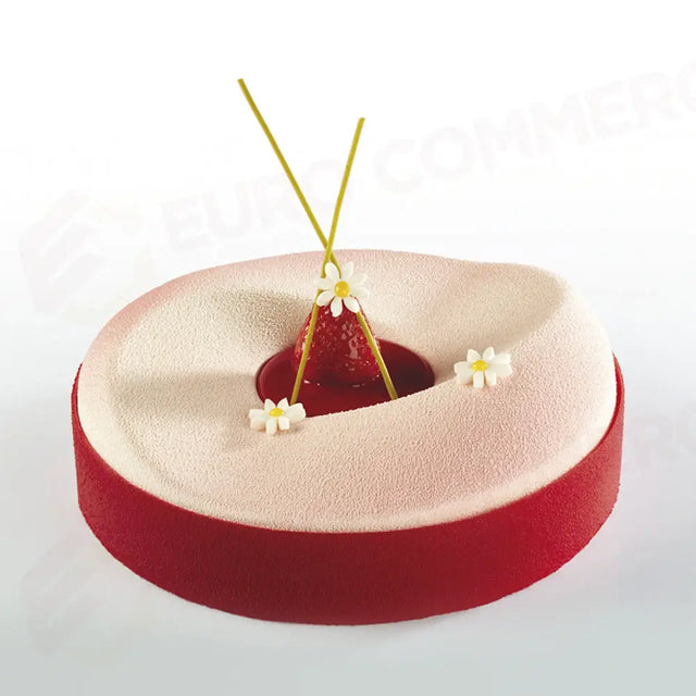 TORTIERA IN SILICONE SINGOLA PAVOCAKE Ø 180 X H 60 MM - KE003S - PAVONI ITALIA