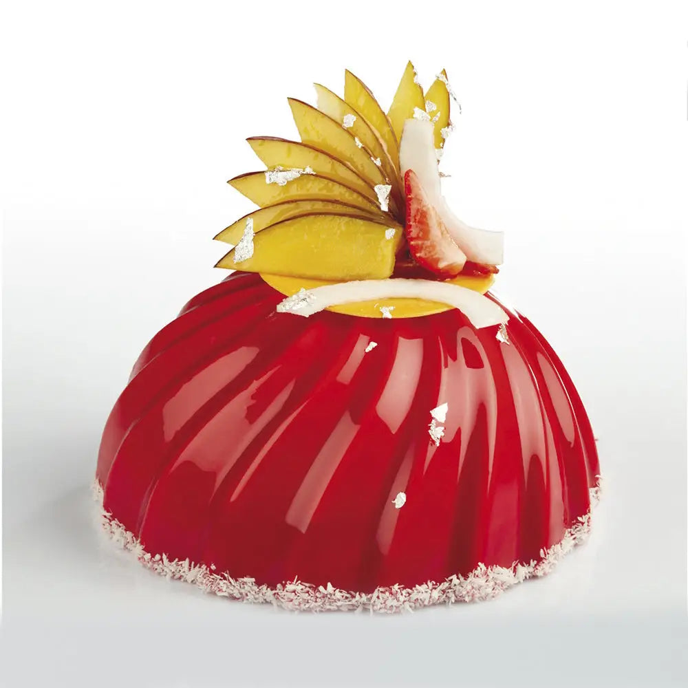 TORTIERA IN SILICONE SINGOLA PAVOCAKE Ø 180 X H 90 MM - KE010S - PAVONI ITALIA