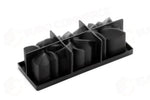 TORTIERA PAVOCAKE ACANTO 251 X 83 X H 79 MM - VOL.1250 ML + PACK - KE067S - PAVONI ITALIA