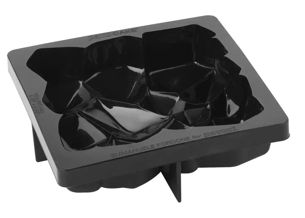 TORTIERA PAVOCAKE AMETISTA 165 X 165 X H 50 MM - VOL. 1000 ML + PACK - KE050S - PAVONI ITALIA