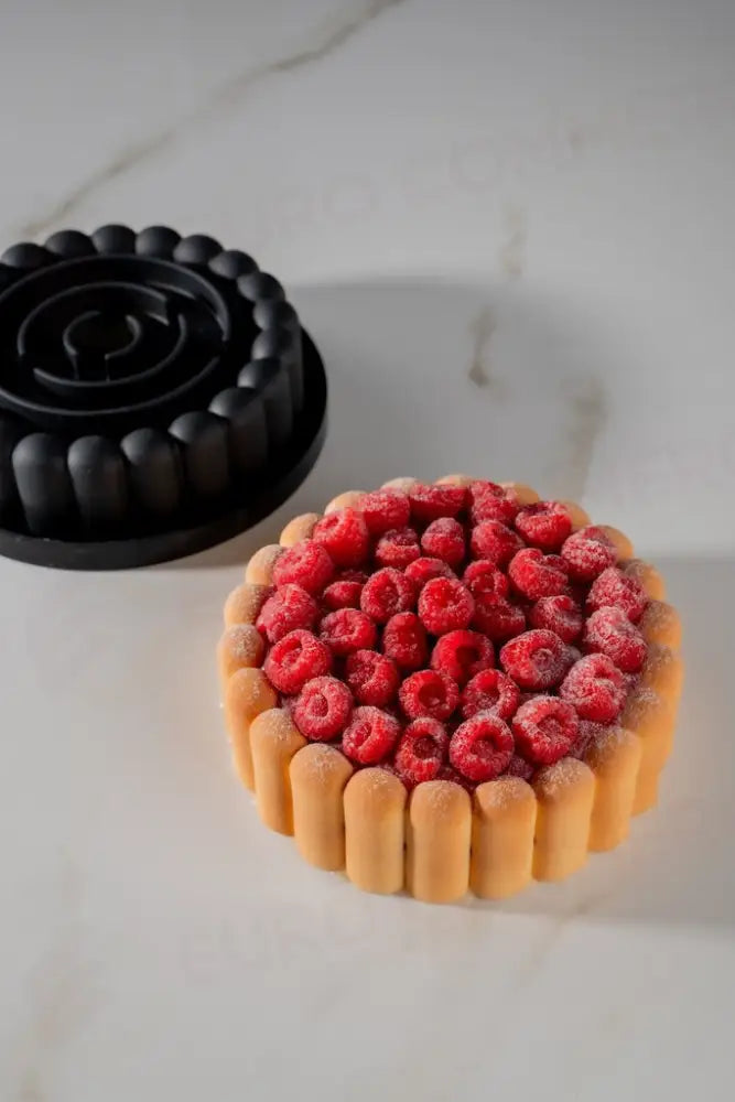 TORTIERA PAVOCAKE CHARME EMMANUELE FORCONE Ø MM 170×52 H - VOL. ~ 900 ML - KE113S - PAVONI ITALIA