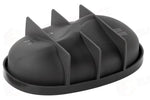 TORTIERA PAVOCAKE CURVY 200 X 130 X H 65 MM - VOL.960 ML + PACK - KE028S - PAVONI ITALIA