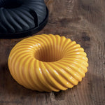 TORTIERA PAVOCAKE CYCLONE ESTERNA Ø 180 INTERNA Ø 55 X H 57 MM - VOL.1036 ML + PACK - FORCON - KE062S - PAVONI ITALIA