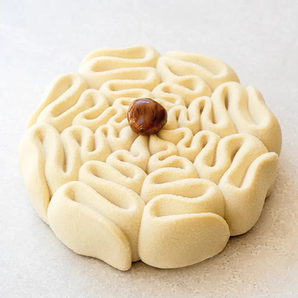 TORTIERA PAVOCAKE DENTELLE CÉDRIC GROLET MM Ø 180XH 50 - VOL. ~ 1000 ML - KE082S - PAVONI ITALIA