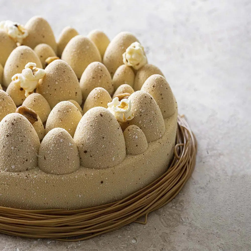 TORTIERA PAVOCAKE EASTER CAKE JÉRÔME DE OLIVEIRA Ø MM 160X65 H - VOL. ~ 940 ML - KE094S - PAVONI ITALIA