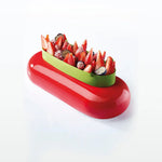 TORTIERA PAVOCAKE FUTURA 230 X 100 X H 45 MM - VOL.850 ML + PACK - KE034S - PAVONI ITALIA