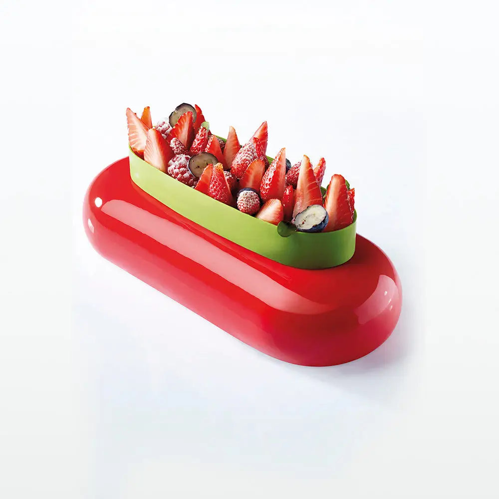 TORTIERA PAVOCAKE FUTURA 230 X 100 X H 45 MM - VOL.850 ML + PACK - KE034S - PAVONI ITALIA