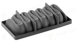 TORTIERA PAVOCAKE HONORÈ 230 X 105 X H 45 MM - VOL.1000 ML + PACK - KE039S - PAVONI ITALIA