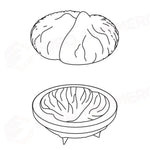 TORTIERA PAVOCAKE MARRON CÉDRIC GROLET Ø 180 X H 70 MM - VOL. 1140 ML - KE056S - PAVONI ITALIA