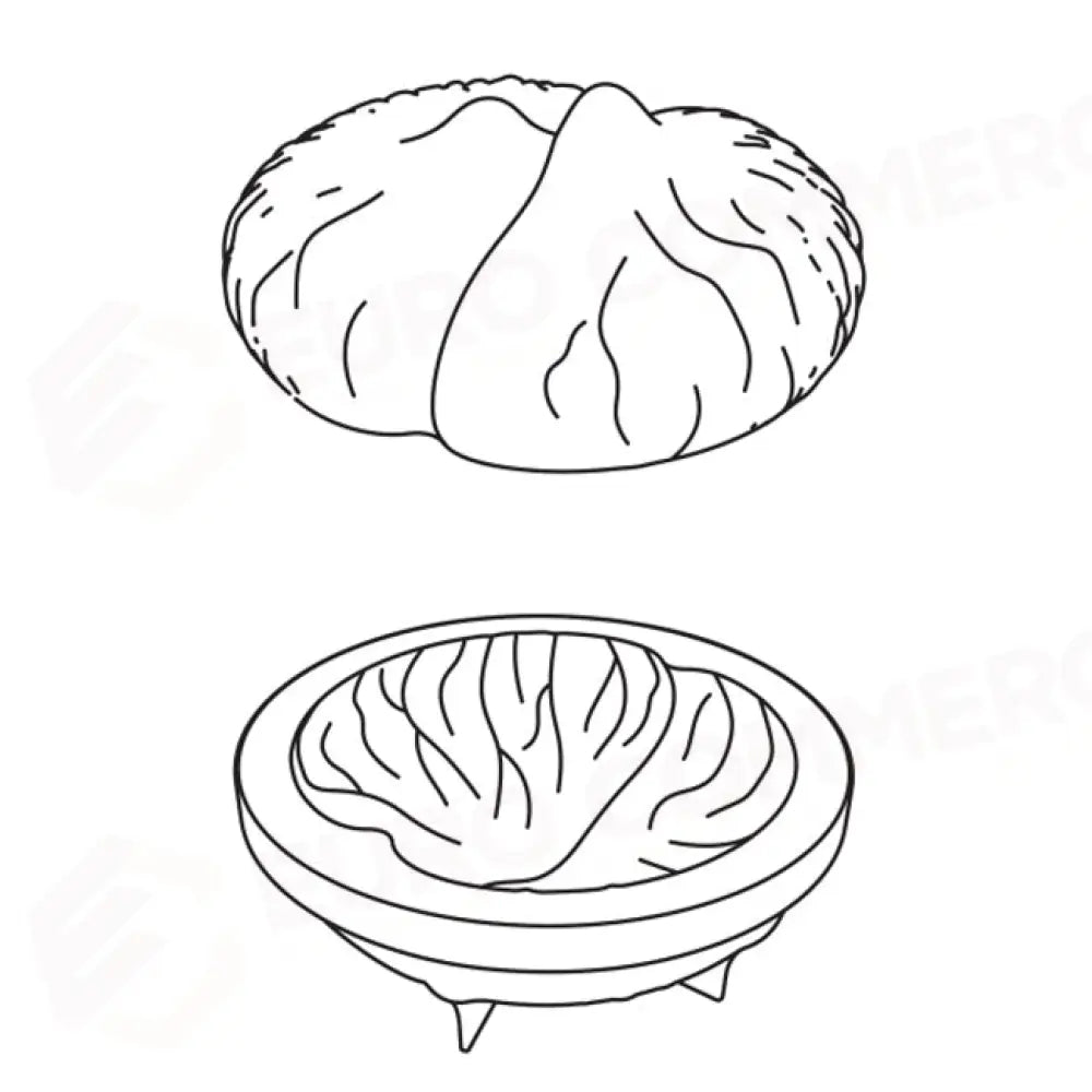 TORTIERA PAVOCAKE MARRON CÉDRIC GROLET Ø 180 X H 70 MM - VOL. 1140 ML - KE056S - PAVONI ITALIA