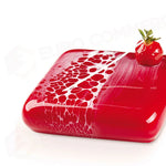 TORTIERA PAVOCAKE MARS 165 X 165 X H 40 MM - VOL.1000 ML + PACK - KE043S - PAVONI ITALIA