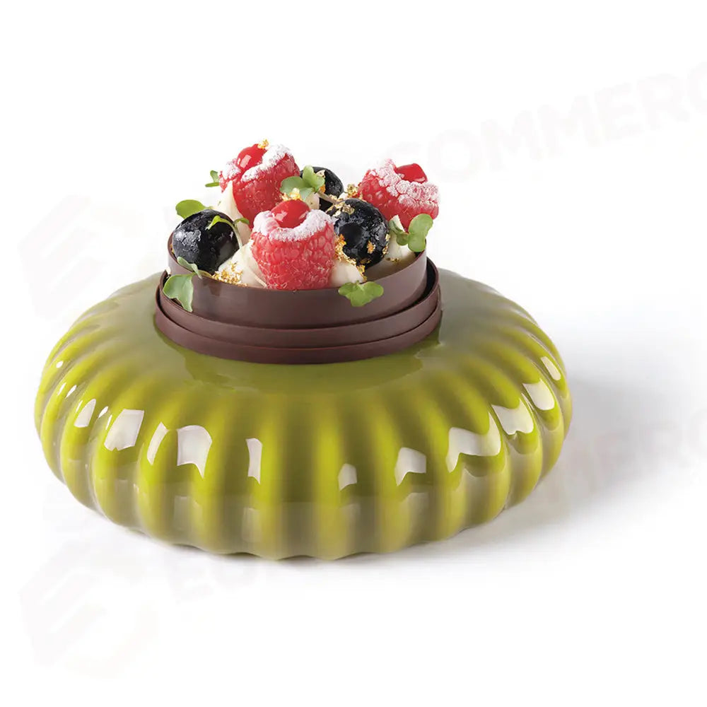 TORTIERA PAVOCAKE MINI PLISSÉE Ø 145 X H 40 MM - VOL. 550 ML - KE053S - PAVONI ITALIA